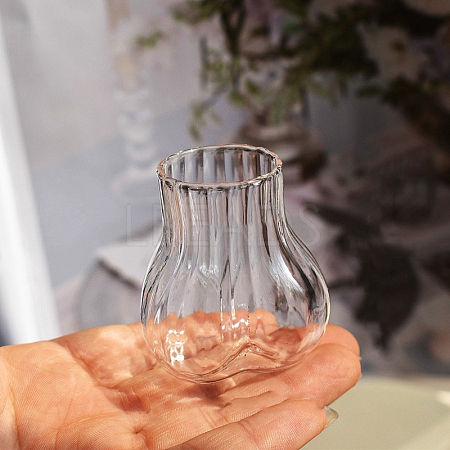 Mini Glass Butt Shape Vase PW-WG1B5D6-04-1