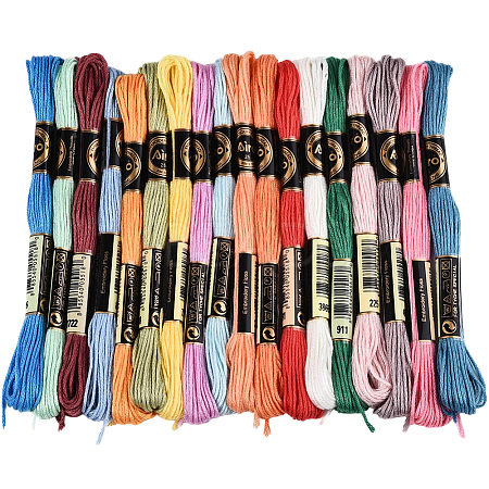 6-Ply Polyester Embroidery Floss OCOR-WH20074-01B-03-1