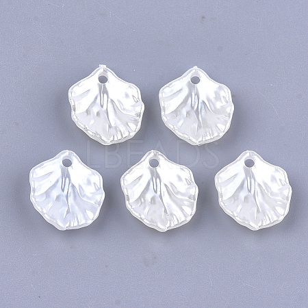 Acrylic Imitation Pearl Pendants X-OACR-T016-01A-1