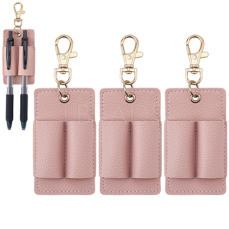 3Pcs PU Keychains KEYC-CL0001-49D-1