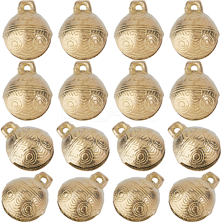 Brass Bell Pendants KKB-FH0001-01B-1