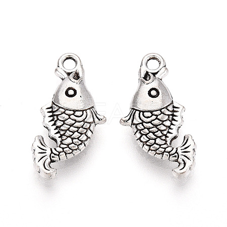 Tibetan Style Alloy Pendants TIBE-T016-03AS-1