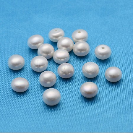 Grade AA Natural Cultured Freshwater Pearl Beads PEAR-D001-8-8.5-2AA-01-1