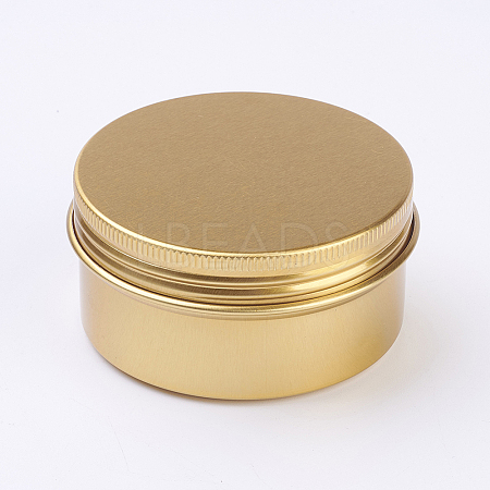 Round Aluminium Tin Cans LS-CON-WH0010-02G-100ml-1