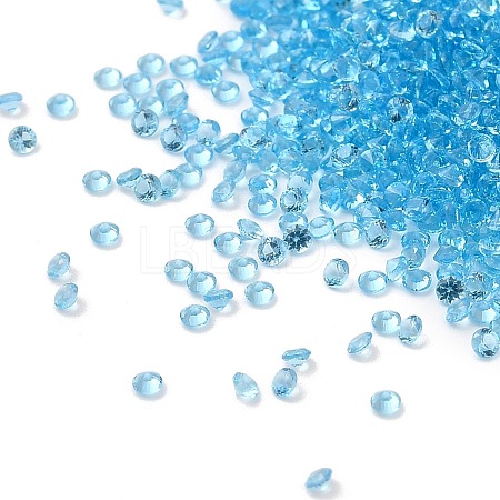 Cubic Zirconia Cabochons ZIRC-K090-1.2mm-01A-1
