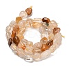 Natural Quartz Beads Strands G-P497-01E-57-3