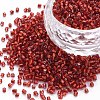 Glass Bugle Beads SEED-S032-08A-25-1