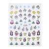 Christmas Theme Self Adhesive Nail Art Stickers MRMJ-A003-01D-3