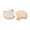 Alloy Enamel Pendants ENAM-O001-02C-G-2