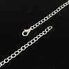 Fashionable Wedding Rhinestone Necklace and Stud Earring Jewelry Sets SJEW-R046-05-9