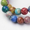 Natural Imperial Jasper Beads Strands X-G-I122-10mm-14-3