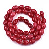 Natural White Jade Beads Strands G-T131-61A-2
