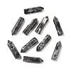Natural Larvikite Pointed Pendants G-D460-01A-1
