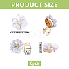 6Pcs Alloy Cufflinks FIND-PH0038-34A-2
