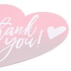 Coated Paper Thank You Greeting Card X1-DIY-F120-03A-3