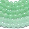 Natural Malaysia Jade Beads Strands G-L645-C01-8mm-12-4
