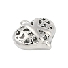 Hollow Brass Pendants for Valentine's Day KK-M289-03K-P-2