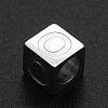 Non-Tarnish 201 Stainless Steel European Beads STAS-N090-LA062-O-1