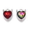 Rack Plating Alloy Pendants FIND-N005-20P-2