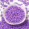 6/0 Opaque Baking Paint Glass Seed Beads SEED-M012-02A-11-2