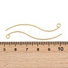 Brass Earring Findings KK-A274-17C-G-3