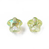 1-Hole Transparent Acrylic Buttons MACR-S373-129-C02-5