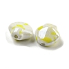 Shell Shape Handmade Porcelain Beads X1-PORC-E022-01C-3