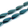 Electroplate Glass Beads Strands EGLA-N055-02M-1
