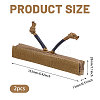 Nylon & Plastic Outdoor Tactical Vest Zipper Strip DIY-WH0128-60A-2