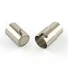 Tarnish Resistant Smooth Surface 316 Surgical Stainless Steel Locking Tube Magnetic Clasps STAS-R074-35-3