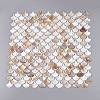 Natural Freshwater Shell Mosaic Tile Cabochons SHEL-Q029-03-1