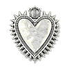 Tibetan Style Alloy Pendants TIBE-L013-08AS-05-1