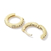Brass Pave Cubic Zirconia Hoop Earrings for Women EJEW-L269-122G-3