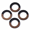 Resin & Walnut Wood Pendants RESI-T035-10-1