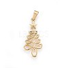 304 Stainless Steel Pendants STAS-P209-45-2