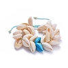 Adjustable Nylon Thread Cord Braided Bead Bracelets BJEW-JB05117-03-1