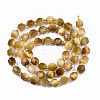 Natural Gold Tiger Eye Beads Strands G-S362-060A-2