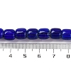 Handmade Lampwork Chevron Beads Strands X-LAMP-K041-01B-21-5
