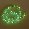Handmade Gold Sand Lampwork Beads Strands LAMP-P051-L08-10mm-3