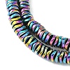 Electroplated Synthetic Non-Magnetic Hematite Beads Strands G-H020-M01-11-3