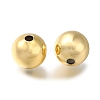 Rack Plating Brass Beads KK-K373-08D-G-1