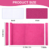 Faux Suede Book Covers DIY-WH0349-138K-2