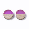 Resin & Wood Cabochons RESI-S358-70-H53-1