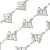 304 Stainless Steel Butterfly Link Chains CHS-Z004-11P-1