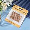 Brass Spacer Beads KK-BBC0015-08A-5