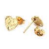 Ion Plating(IP) 304 Stainless Steel Stud Earring Findings STAS-I183-05A-G-3