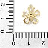 Brass Micro Pave Cubic Zirconia Pendants KK-S514-02B-G-3