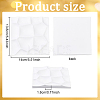 Gesso Finger Ring Display Stands ODIS-WH0029-41-2