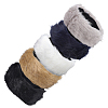 1Pc Faux Fur Fiber Yarn Warmer Headbands COHT-CY0001-01E-7
