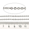 Rack Plating Brass Cable Chains CHC-M001-01P-3